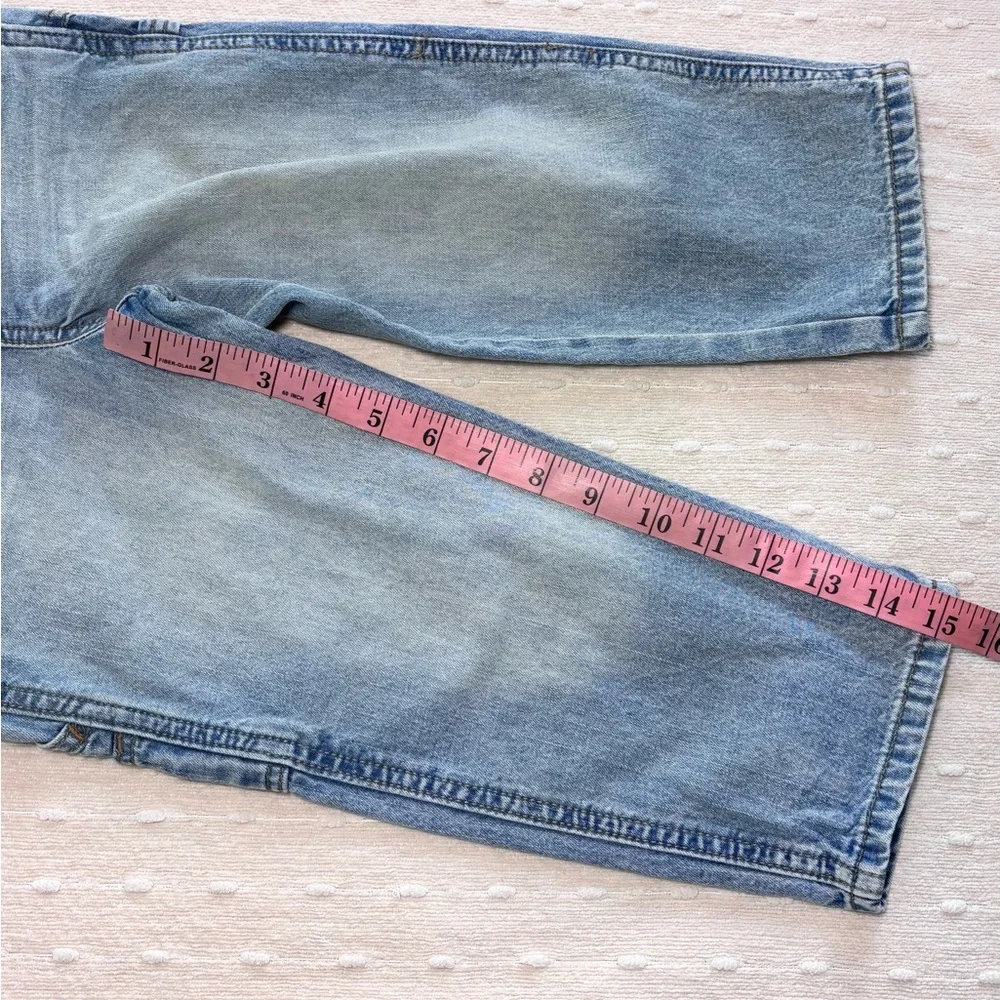 OSHKOSH B'gosh 4T Toddler Girls Overall‎ Faded Blue Jeans Vestbak
